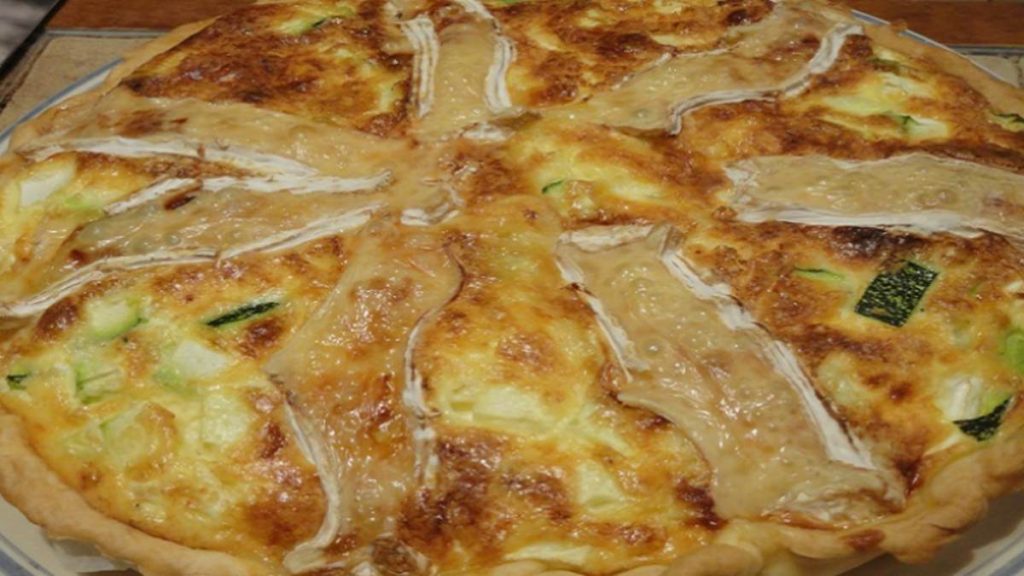 Tarte Au Lard Courgette Et Camembert Tellement Bonne Recette Facile