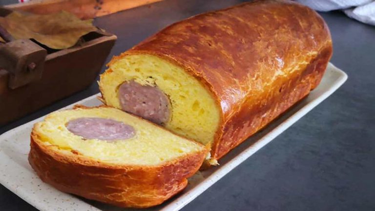 Saucisson Brioch Traditionnel Savoureux Recette Facile