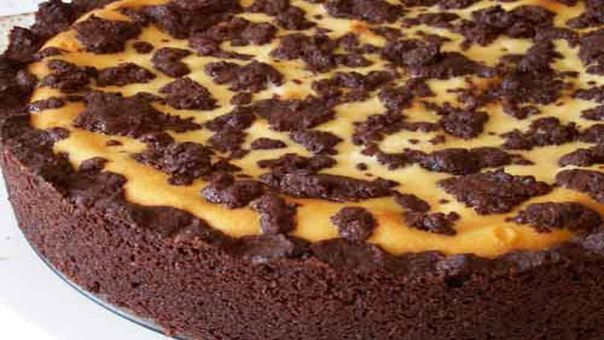 Gâteau Au Chocolat Et Au Fromage Blanc Recette Facile 