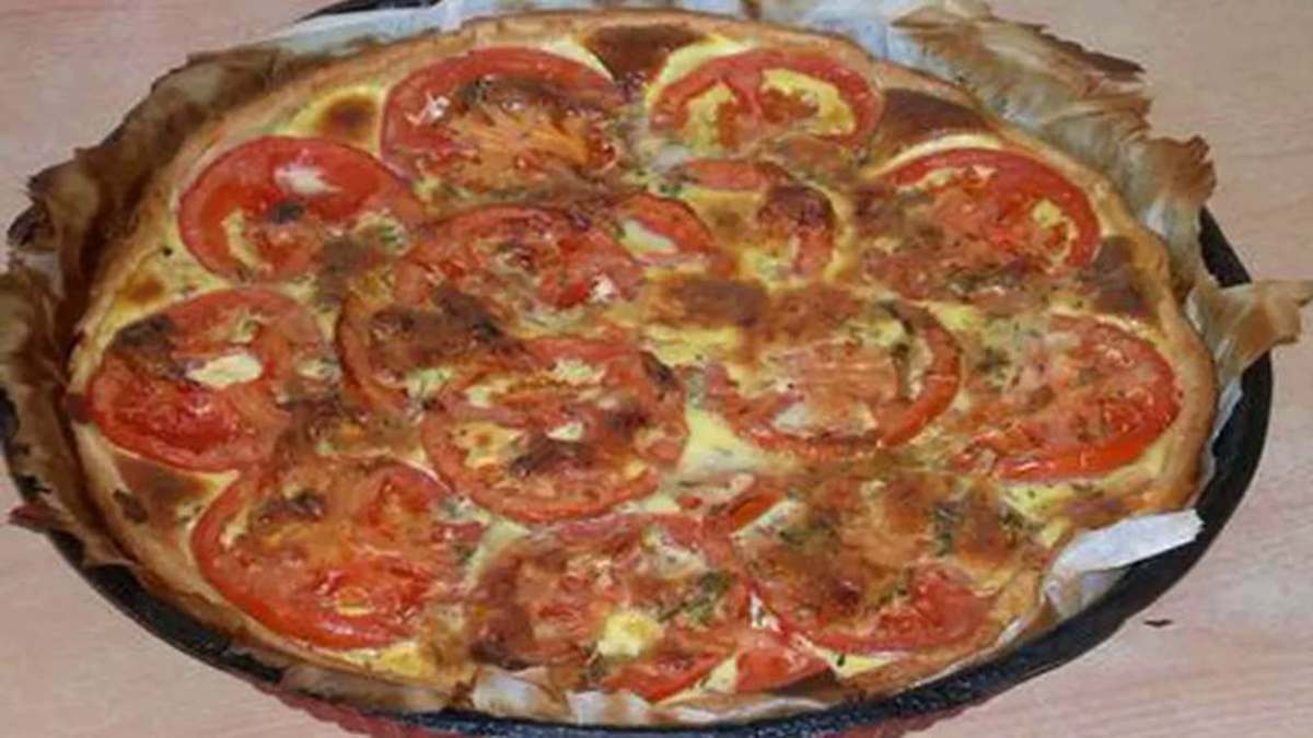 Quiche Aux Tomates Au Thon Et A La Moutarde Recette Facile