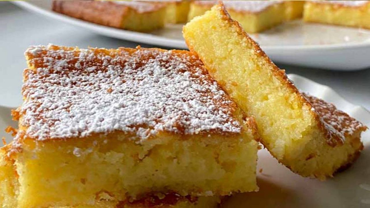 Gateau A La Noix De Coco Et Au Citron Delicieux Recette Facile