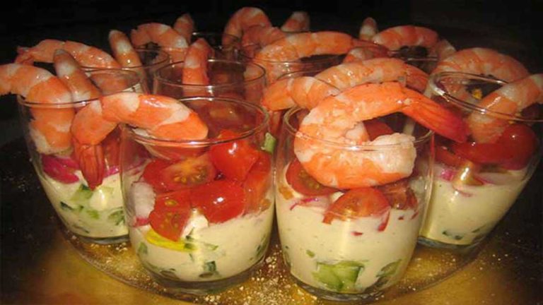 Verrine Crevettes Et CruditÉs Sauce LÉgÈre Au Fromage Blanc Une Recette Inoubliable 